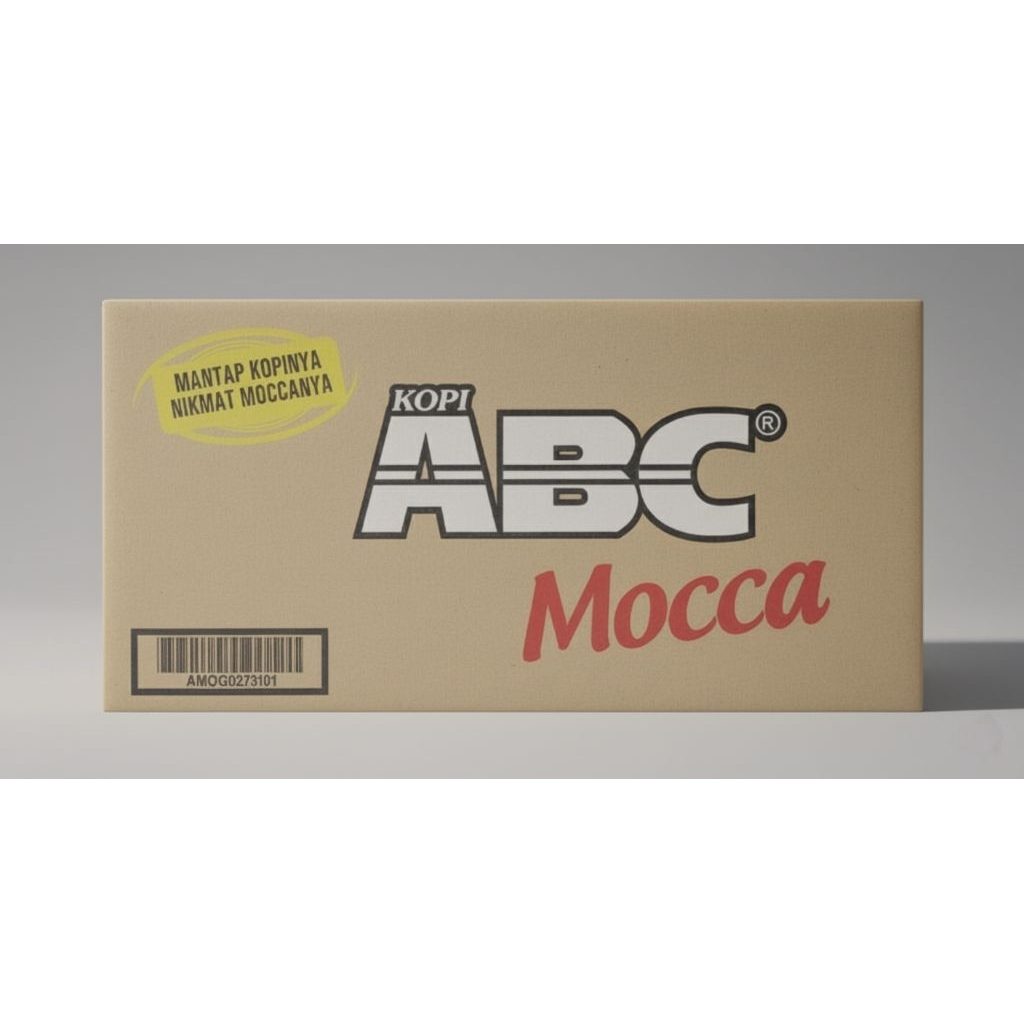 KOPI ABC MOCCA 1 Dus isi 12 Renceng