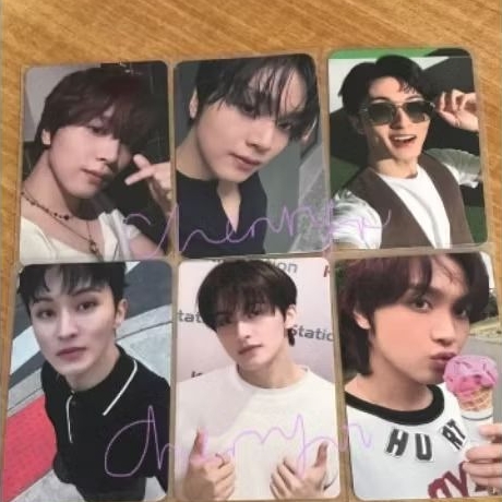 [ READY STOCK - BACA DESK ] HAECHAN MARK LEE OFFICIAL PHOTOCARD THE FIRSTFRUIT - TASTE ALBUM PC MARK