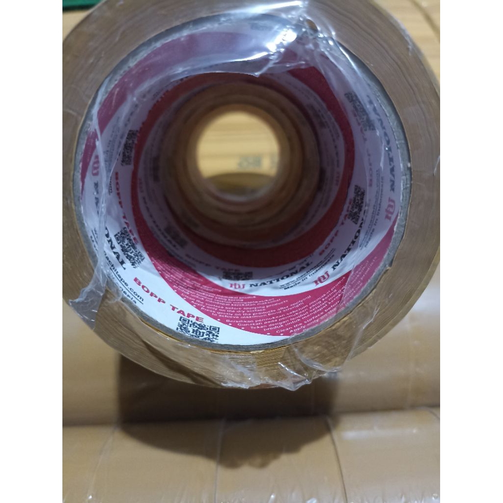 lakban nachi 48mm 100 yard coklat 6pcs / lakban Nachi OPP