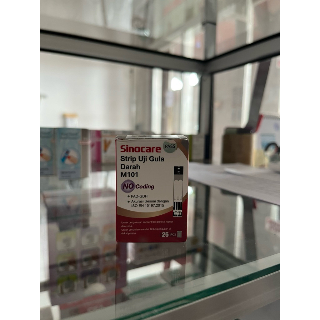 Stik Glukosa Sinocare Isi 25