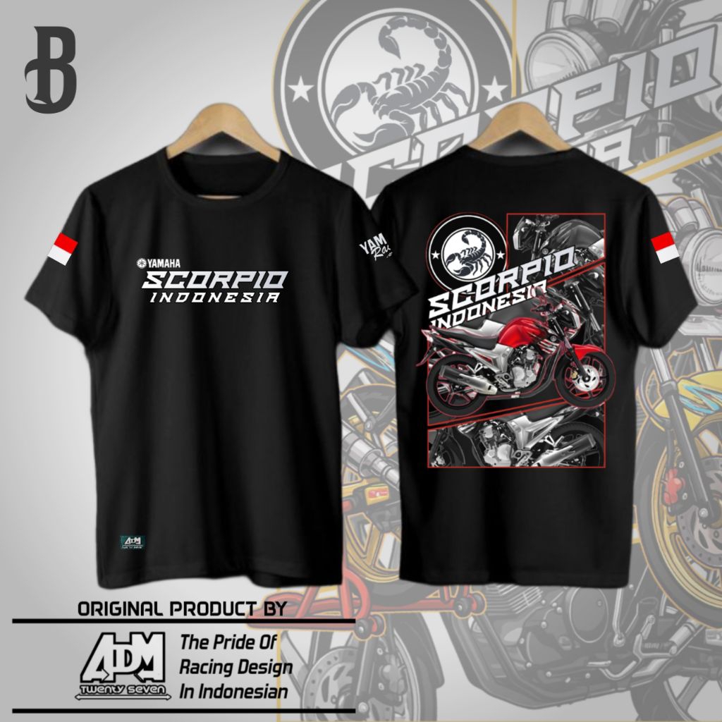 Kaos Yamaha Scorpio Z Scorpio old New Scorpio Z kaos motor scorpio