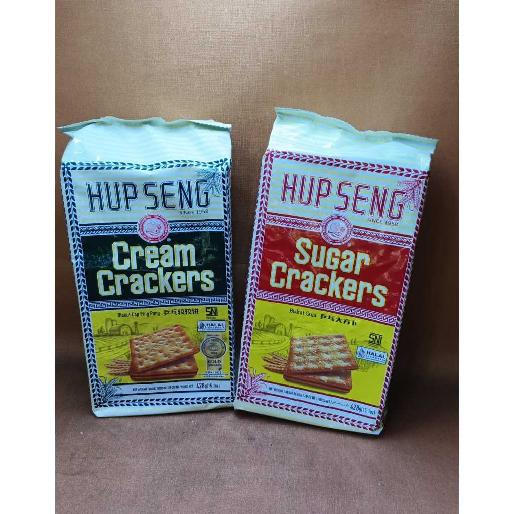 Hup Seng Cream Crackers 428gr