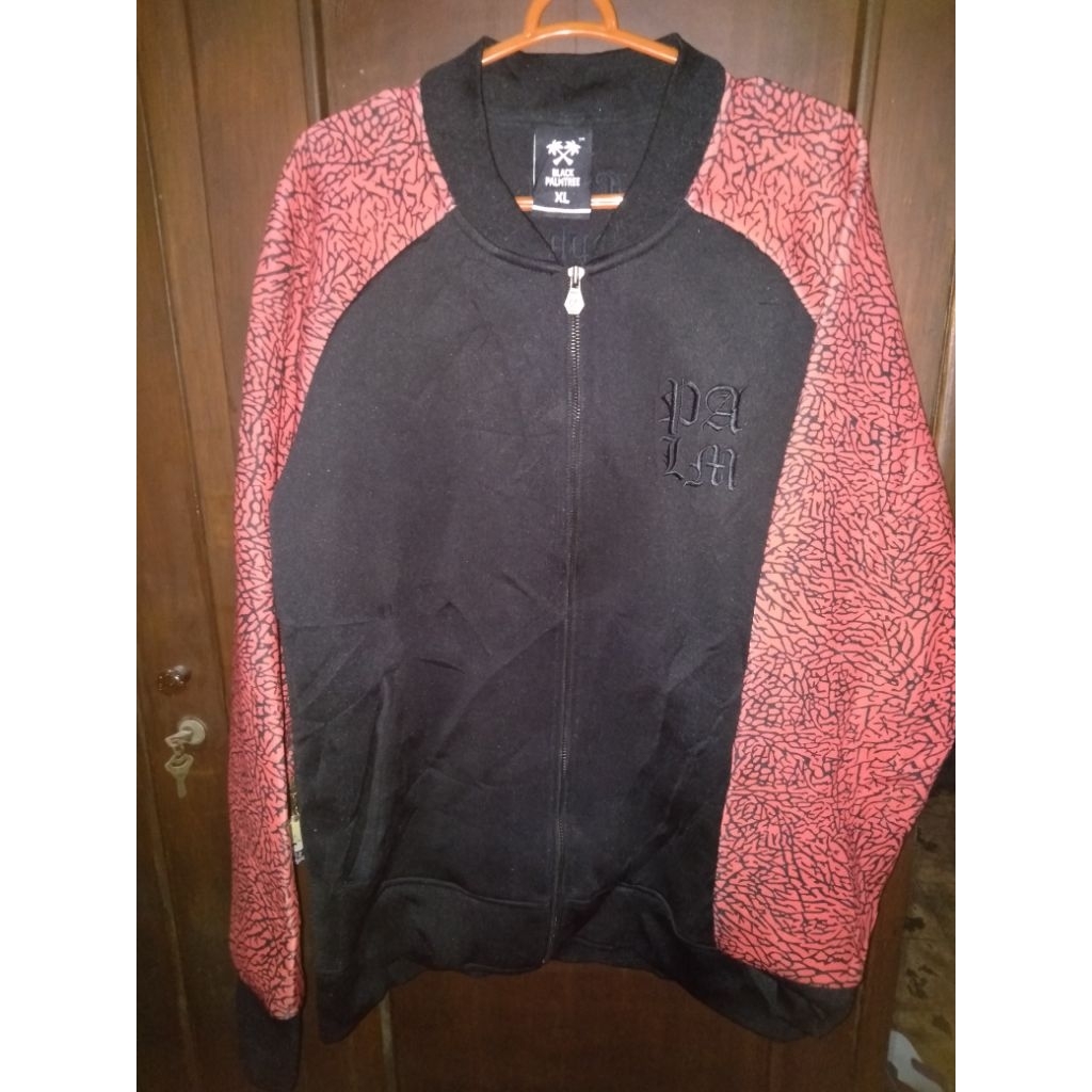 Jaket Bomber Bahan Scuba LD 116
