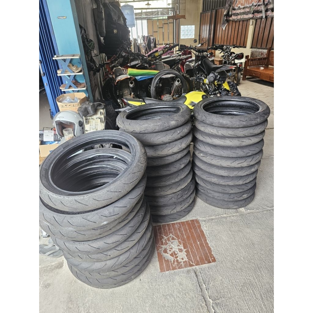 ban aspira ex race 100/80-17 kondisi 95% aman