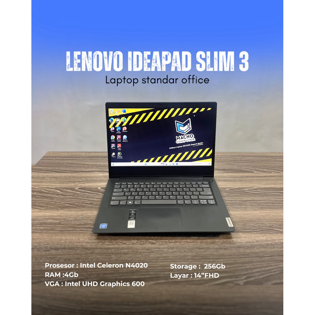 Lenovo Ideapad Slim 3 Intel Celeron N4020