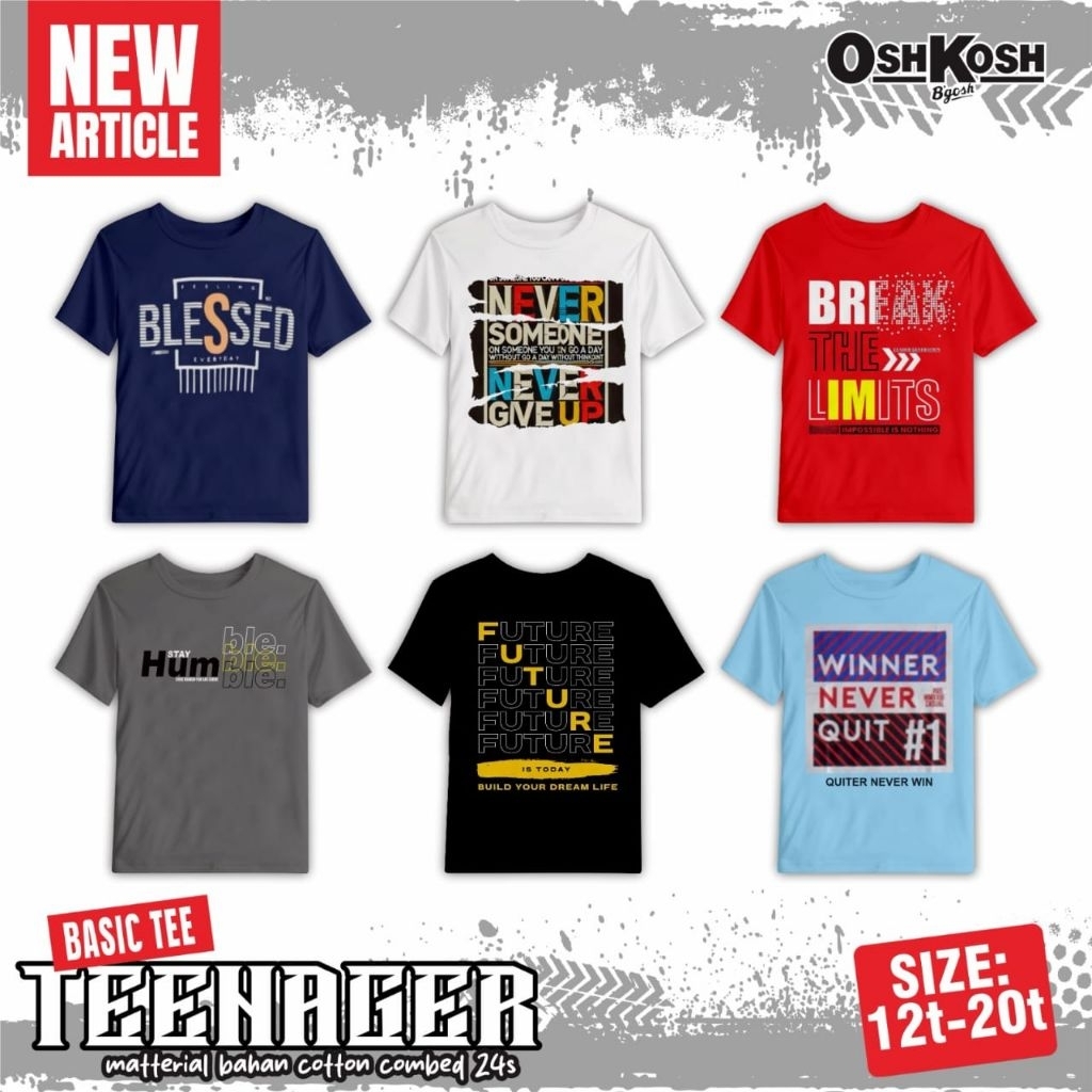 kaos teenager oshkosh | kaos anak oshkosh | kaos anak teenager