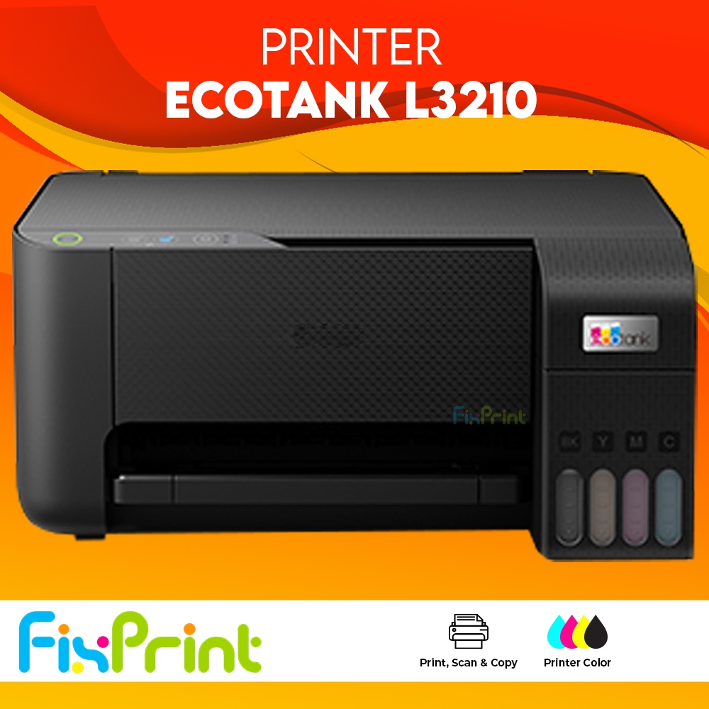 Printer Epson L3210 L3216 L3211 EcoTank New Original Multifunction Print Scan Copy Pengganti L360 In