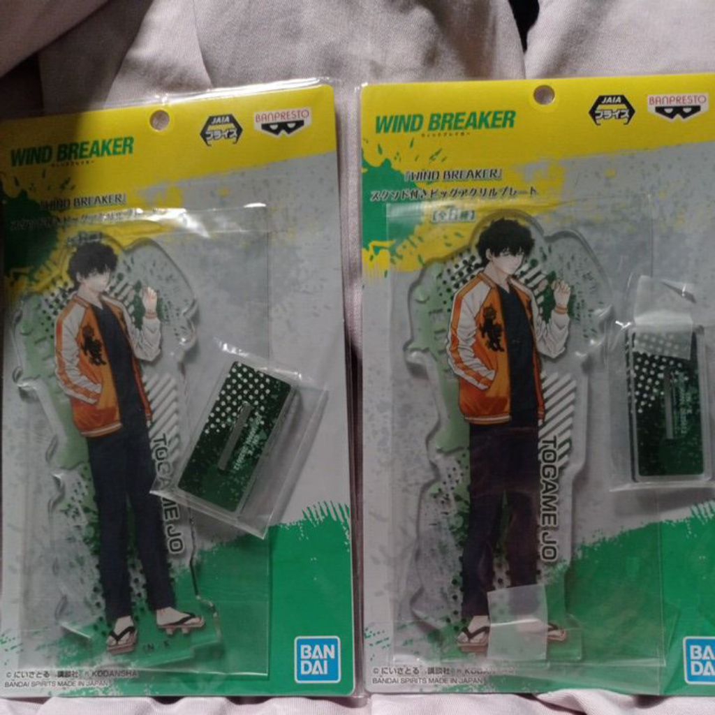 Set Acrylic Stand Wind Breaker x2 - Togame Jo - Official/Original