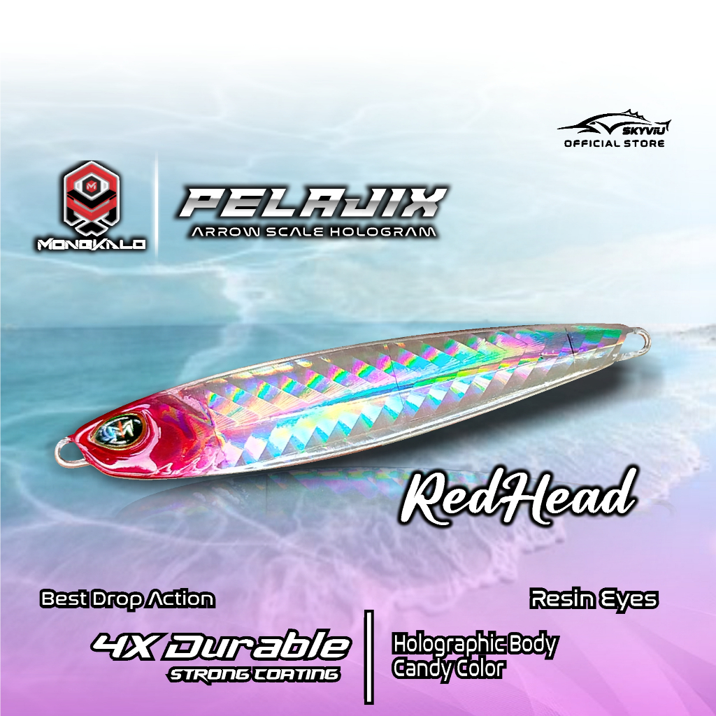 Mongkalo Pelajix Panah noGID noMotif Candy 40 Red-Head