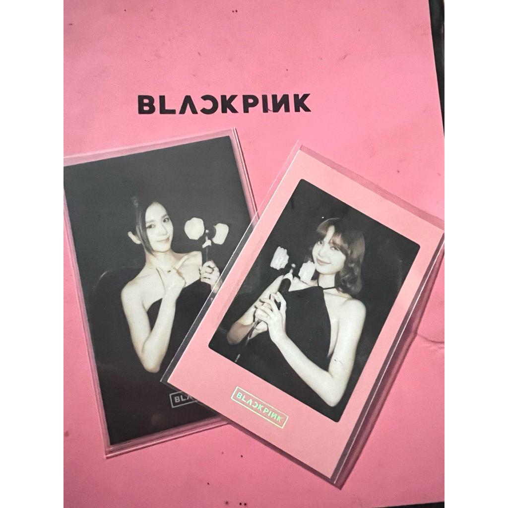 Photocard lightstick BlackPink Ori