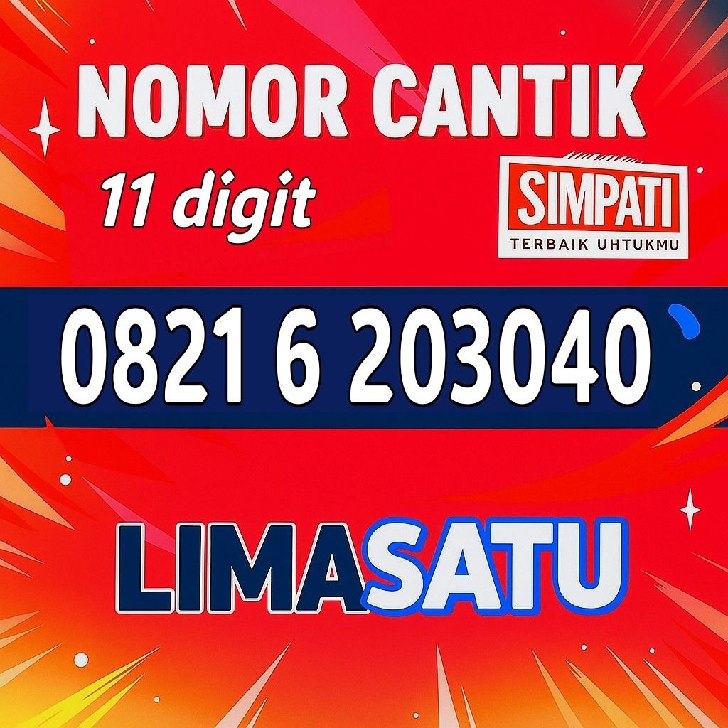 Nomor Cantik Simpati 11 Digit Unik - Nomor Cantik Telkomsel 11 digit Unik