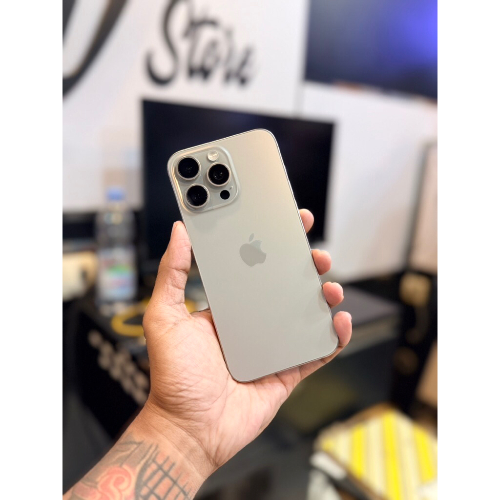 iphone 15 pro max 256gb inter all operator natural titanium