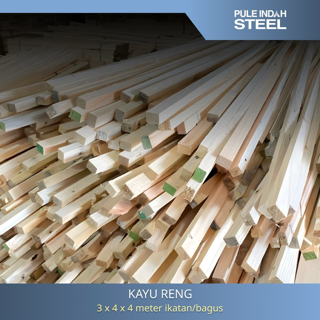 Kayu Reng Batangan Bagus 3x4x4