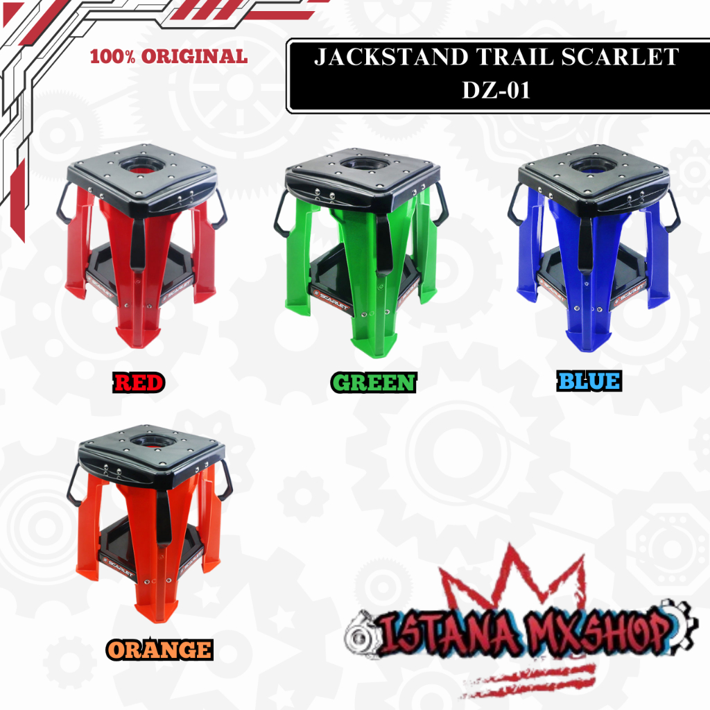 Jackstand DZ - 01 Supermoto Scarlet