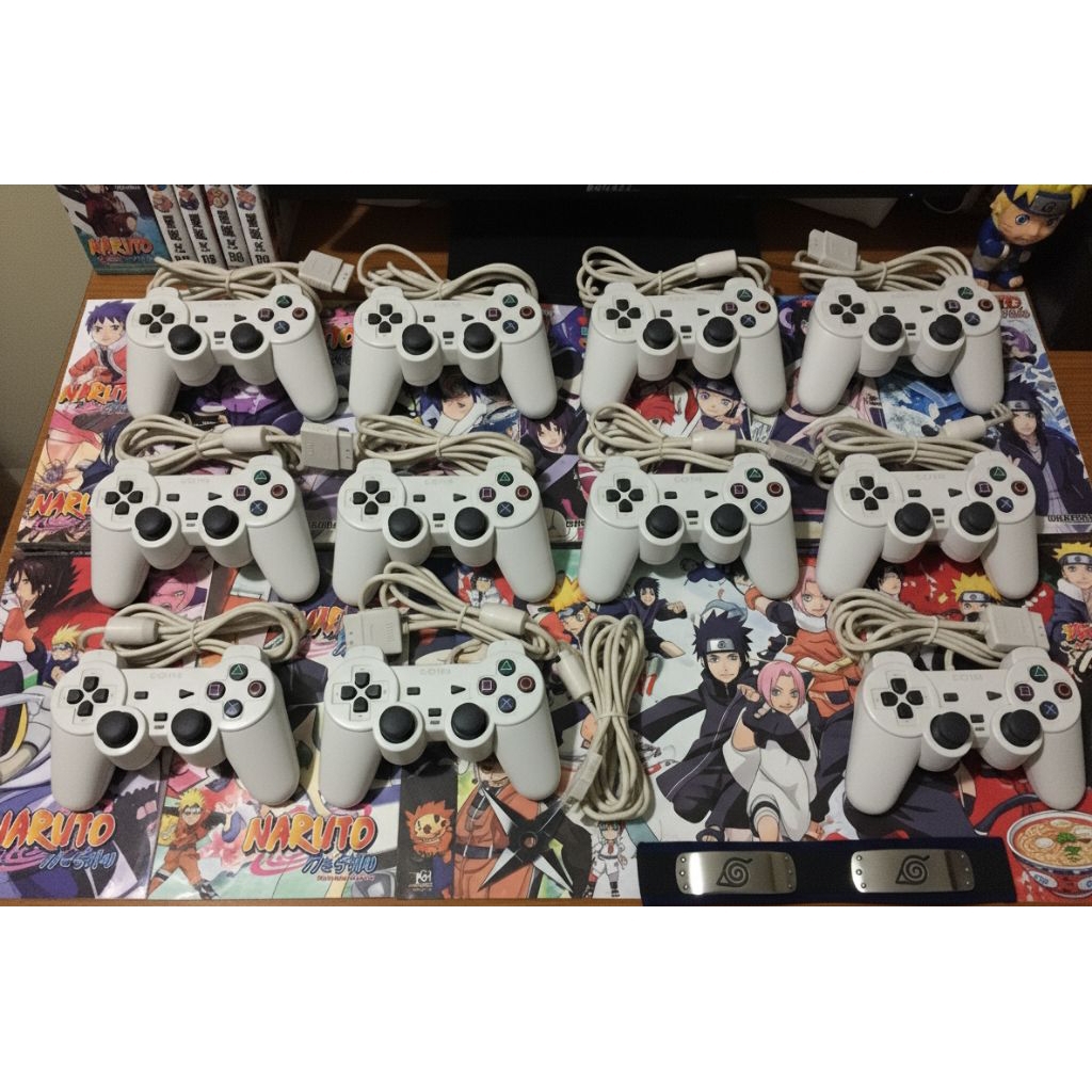 Stick PS2 Playstation 2 Original Standar OP PCB Kabel Serat