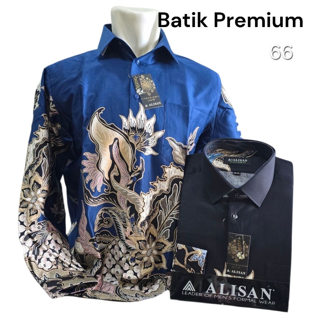 ORIGINAL ALISAN BATIK PANJANG PREMIUM SLIMFIT