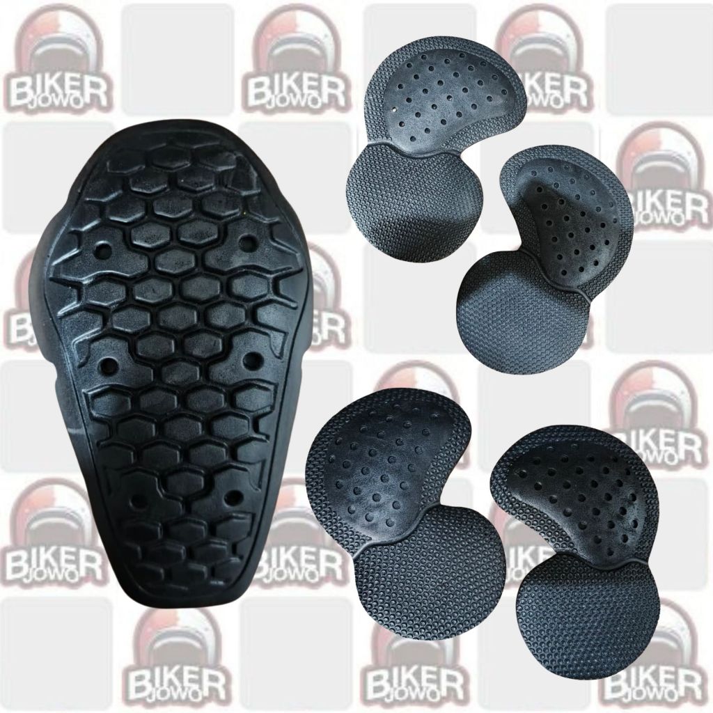 Mopez Protektor Lutut Kaki - Pinggul Rubber Protektor Lutut Biker Touring