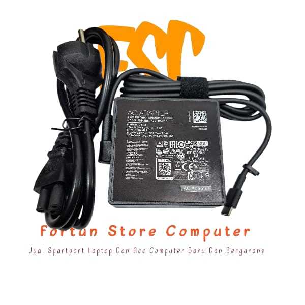 Adaptor Charger Casan Laptop Advan Workplus AMD Ryzen 7 AMD Intel i5 USB Type C