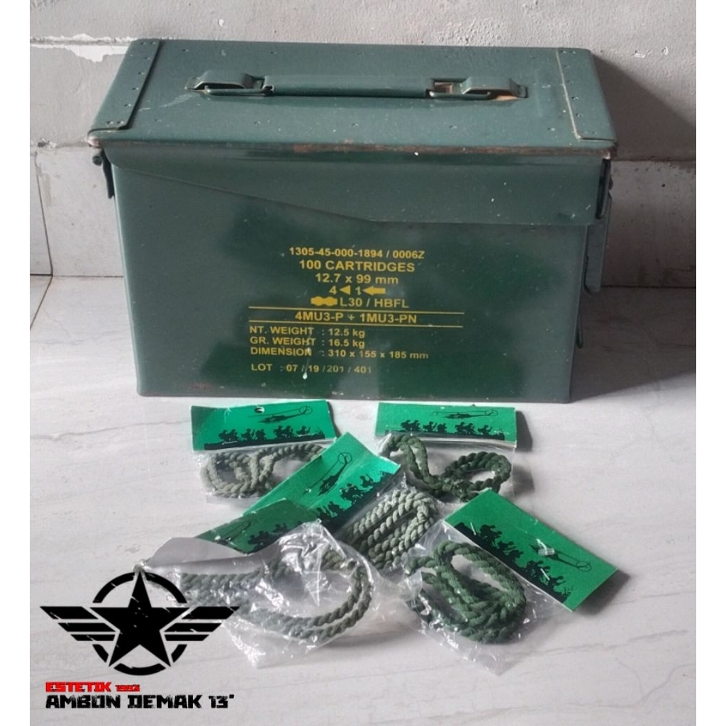 Tali Comando, tali celana PDL TNI, tali untuk mengikat celana PDL TNI