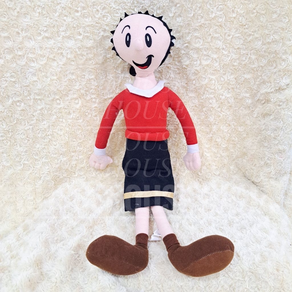 Boneka Olive Popeye Boneka Olive Oyl Baju Merah