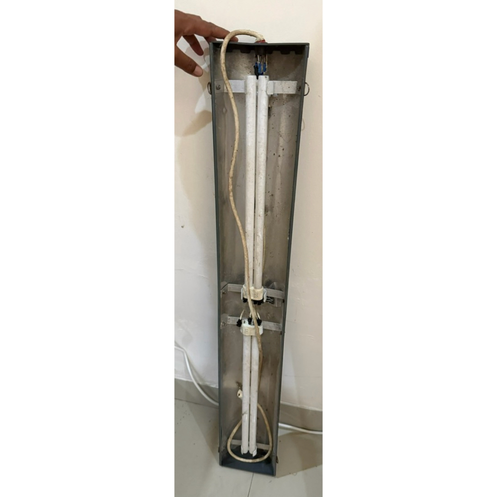 preloved lampu tanning arwana