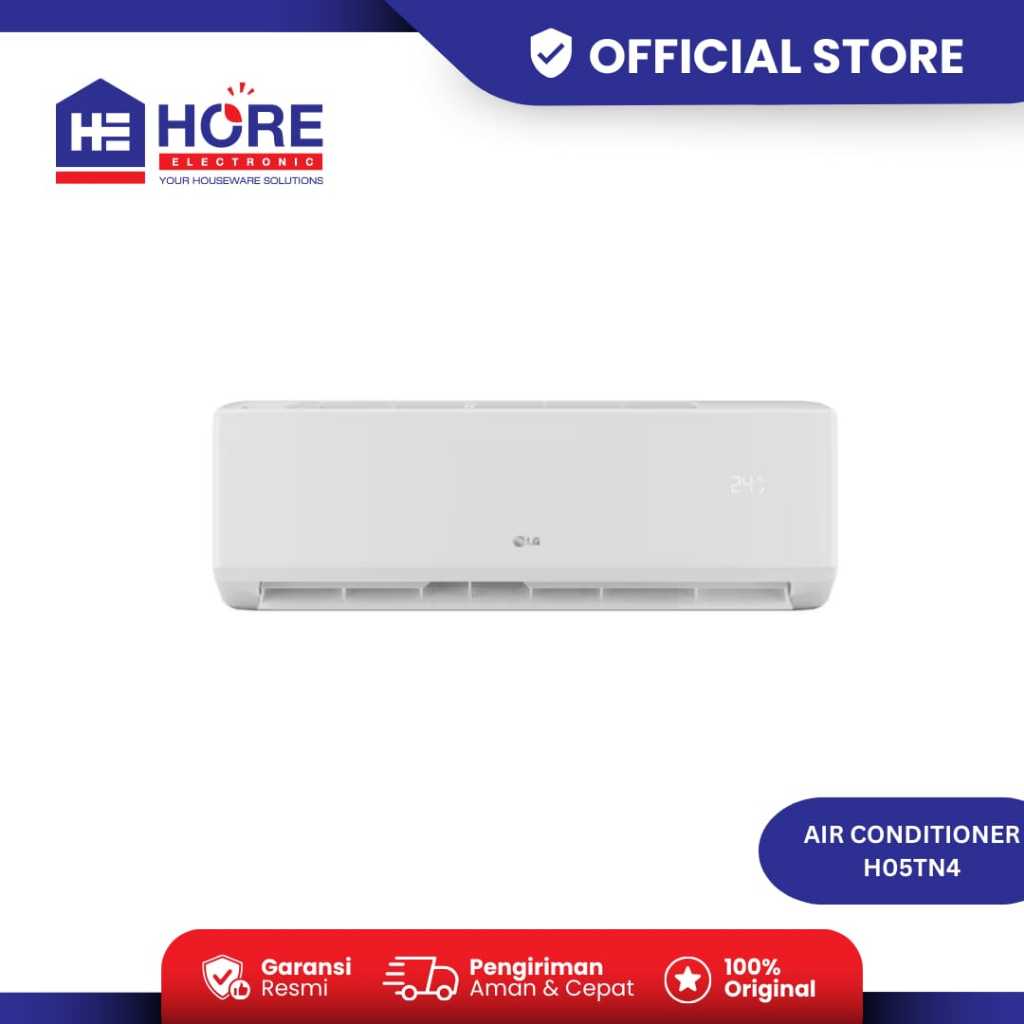 LG AC Split 0.5 PK H05TN4 R32 AC 1/2 PK - AC LG 1/2 PK Garansi Resmi LG