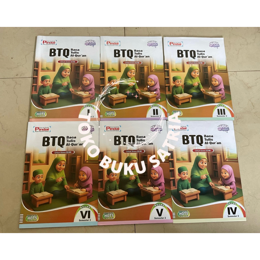 LKS BTQ SD KELAS 1-6 SEMESTER 2
