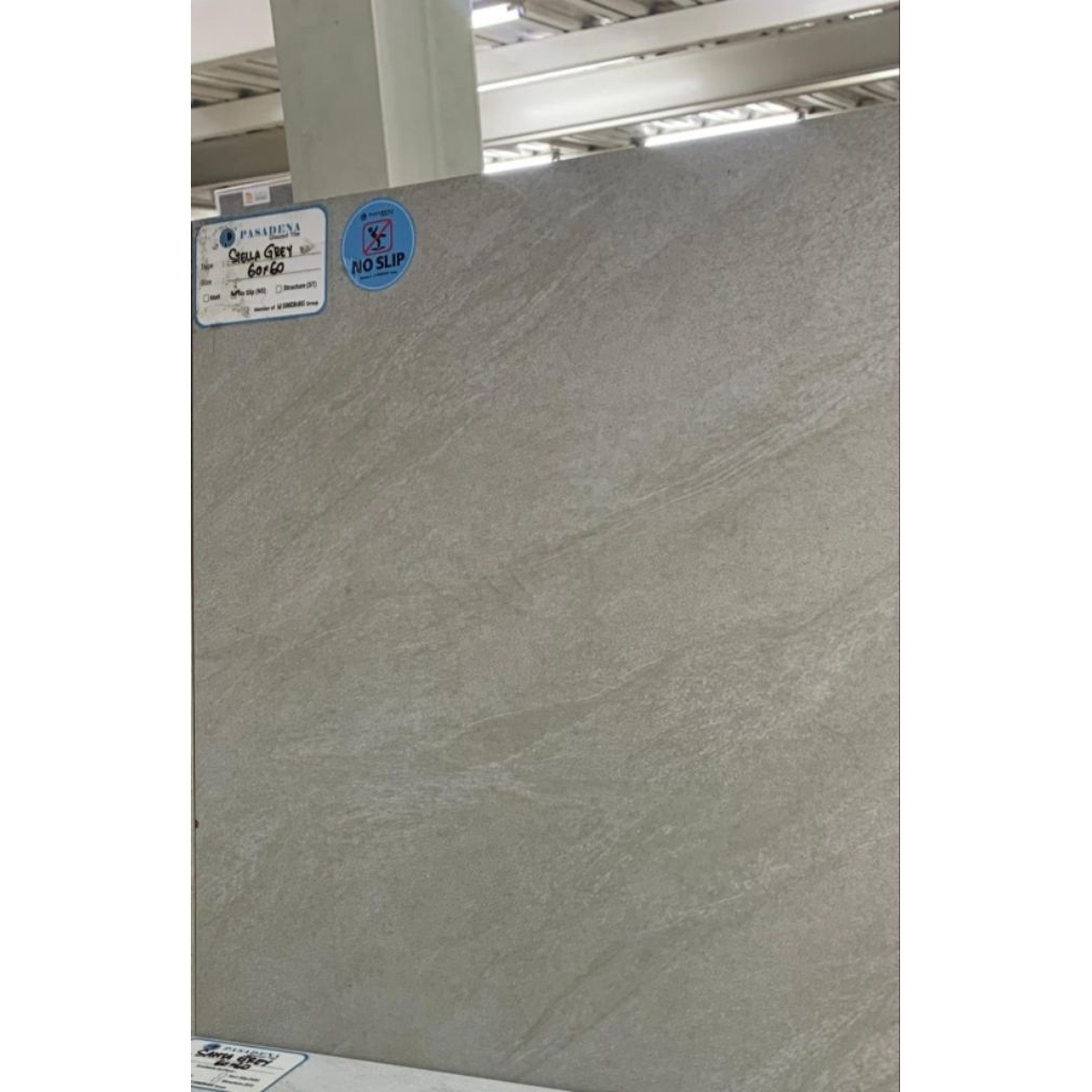 Pasadena Granit Lantai 60x60 Stella Grey (No Slip) / Granit Lantai Anti Slip / Granit Pasadena By Sa