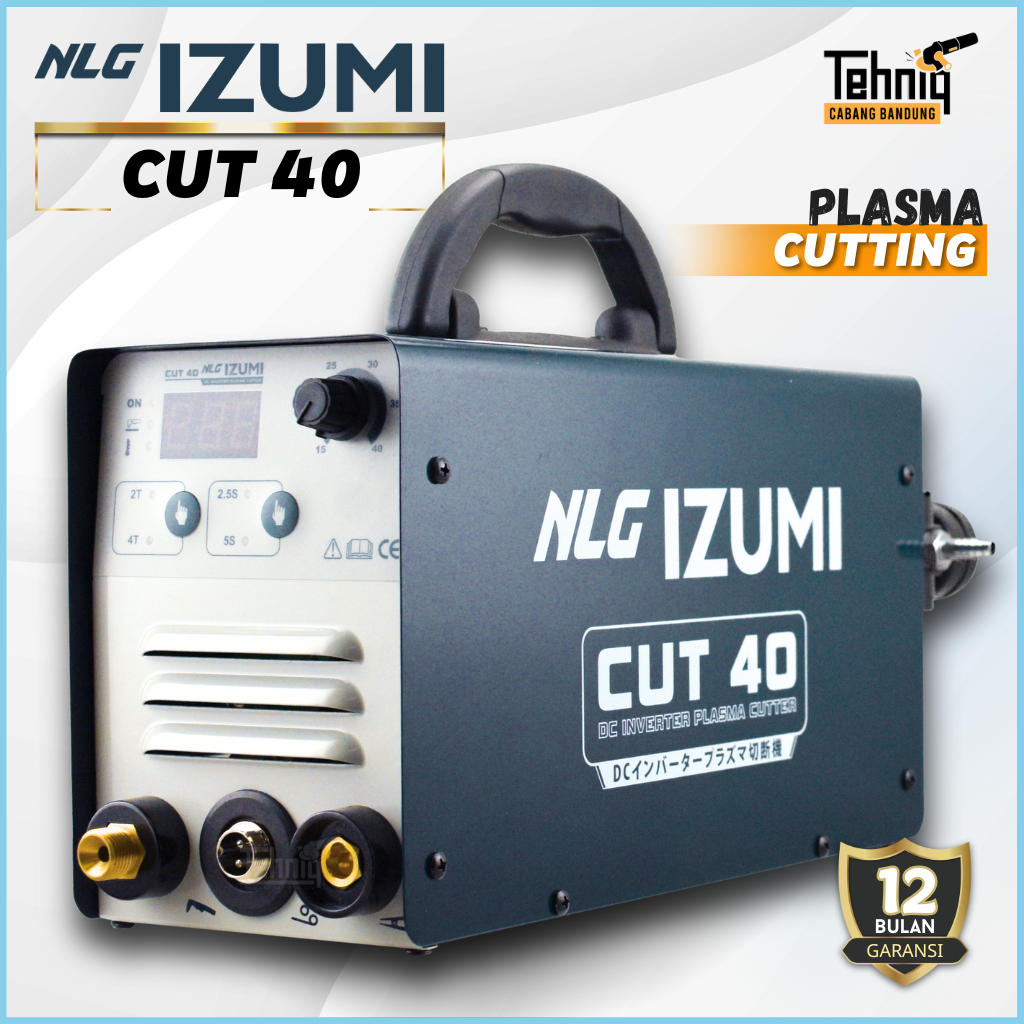 Plasma Cutting Cutter IZUMI CUT 40 Mesin Plasma Pemotong Potong Besi