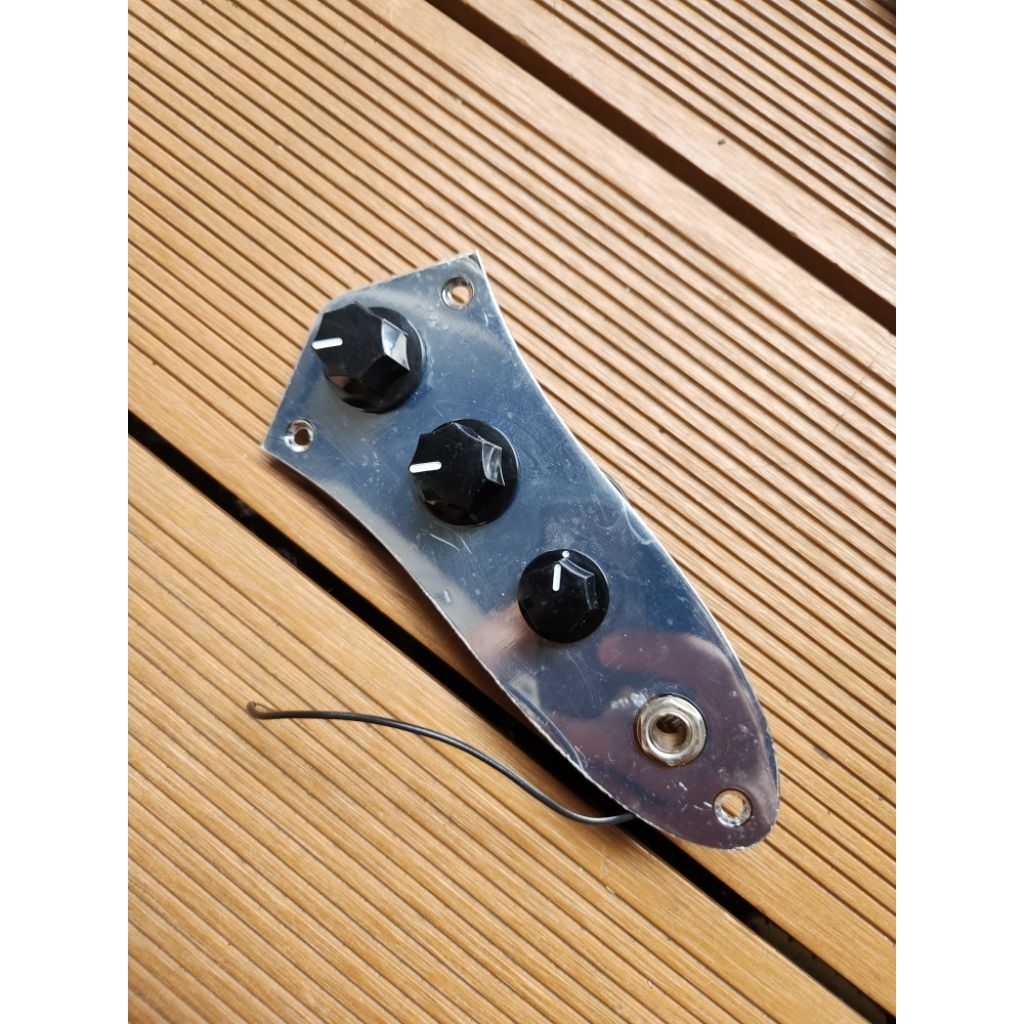 Pre Wiring Jazz Bass Plat Control Squier Fender