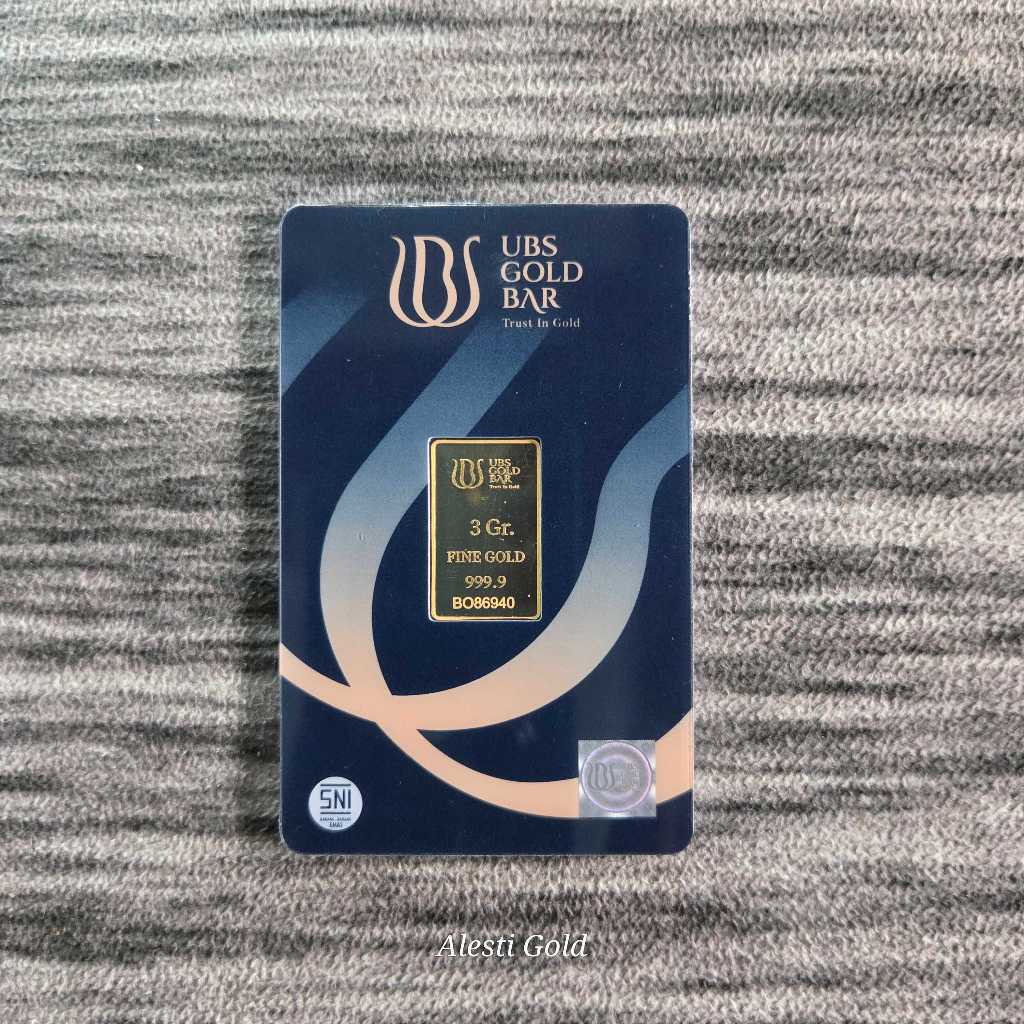 Emas Logam Mulia UBS 3 gram