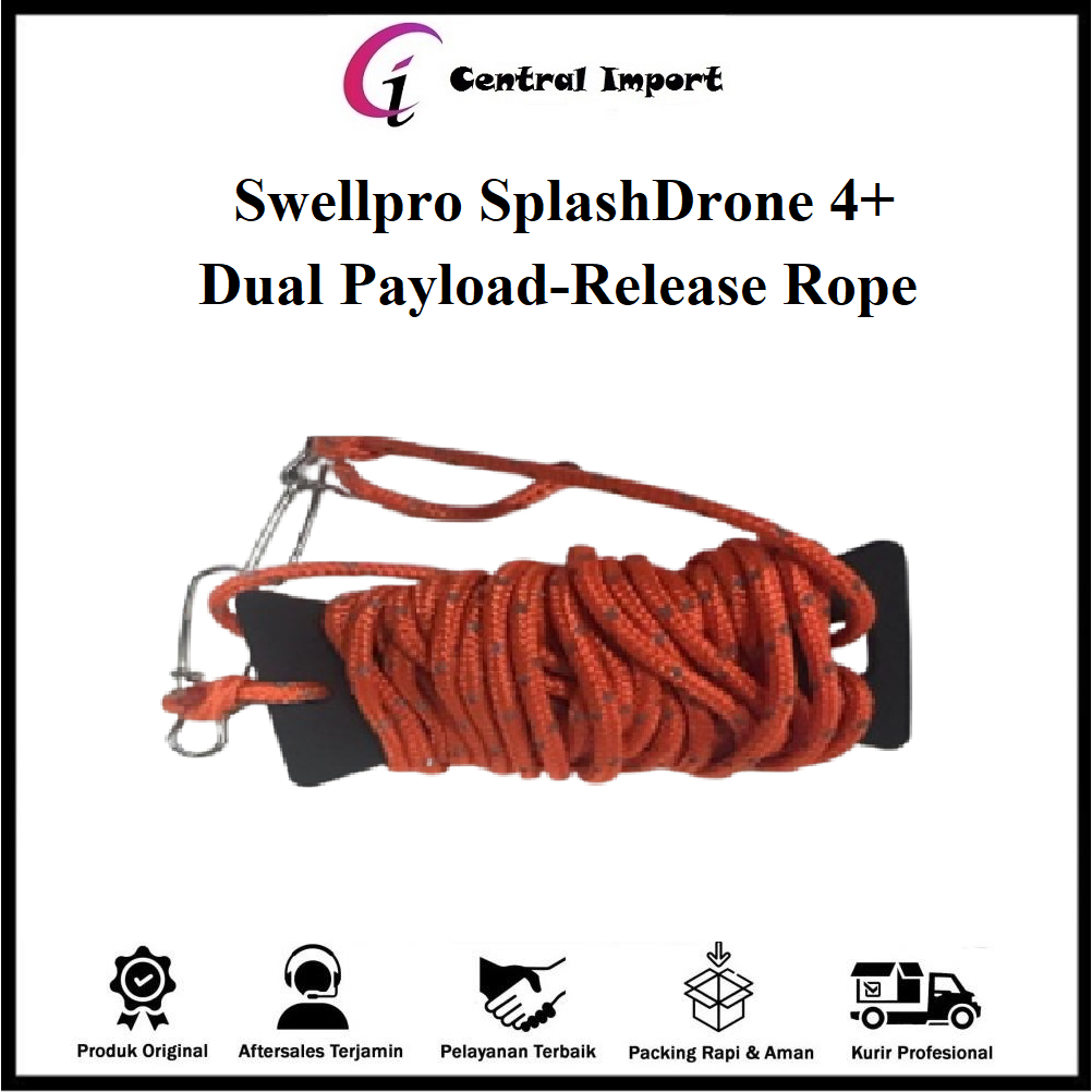 Swellpro SplashDrone 4+ Dual Payload-Release Rope - Swellpro SplashDrone 4 Plus Dual Payload-Release