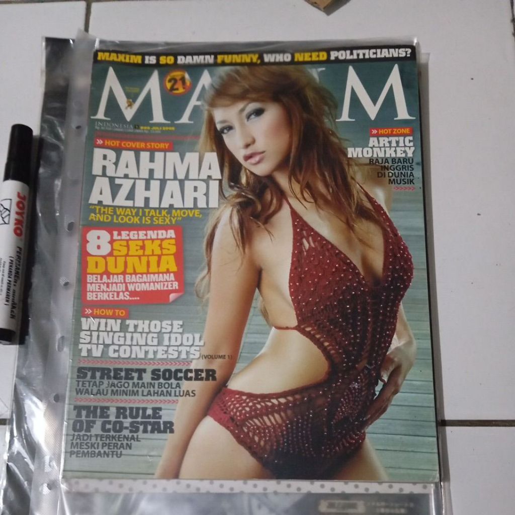 majalah maxim Indonesia 08 juli 2006