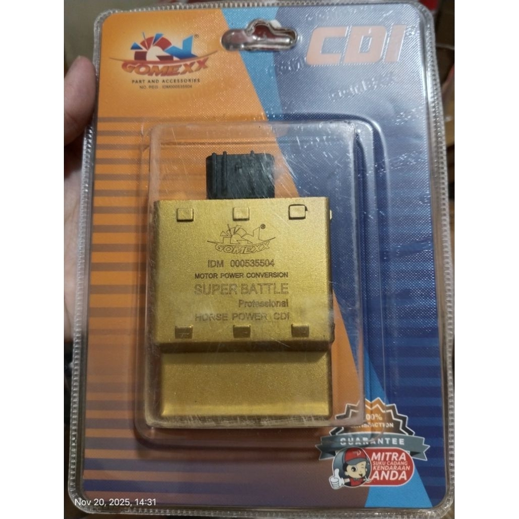 CDI unit racing gomexx jupiter Z / nouvo / mio soul / fino karbu kualitas racing