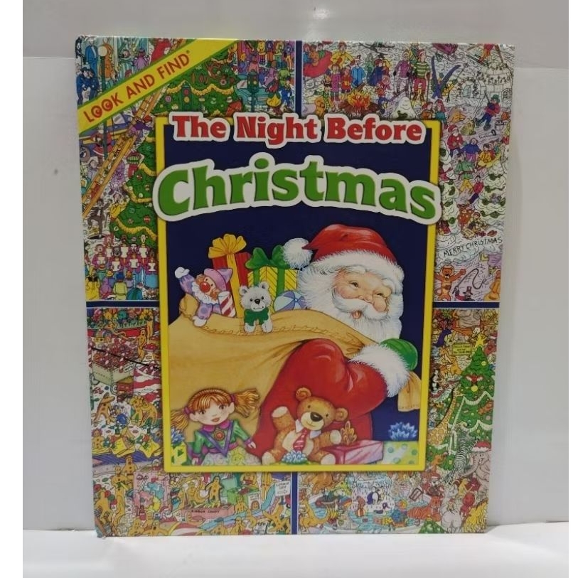 THE NIGHT BEFORE CHRISTMAS LOOK AND FIND (HC)