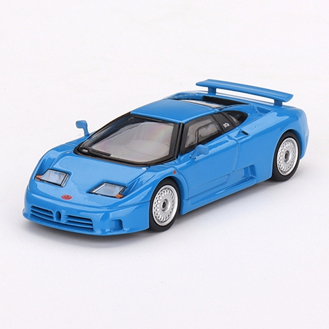 MGT00644 - Mini GT 1/64 Bugatti EB110 GT Blu Bugatti