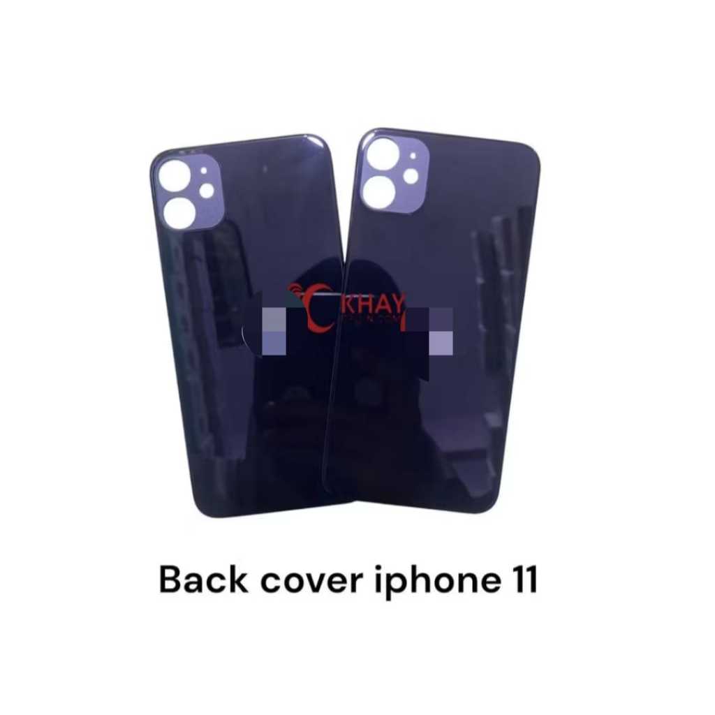 Back cover back glass iphone 11 - black edition