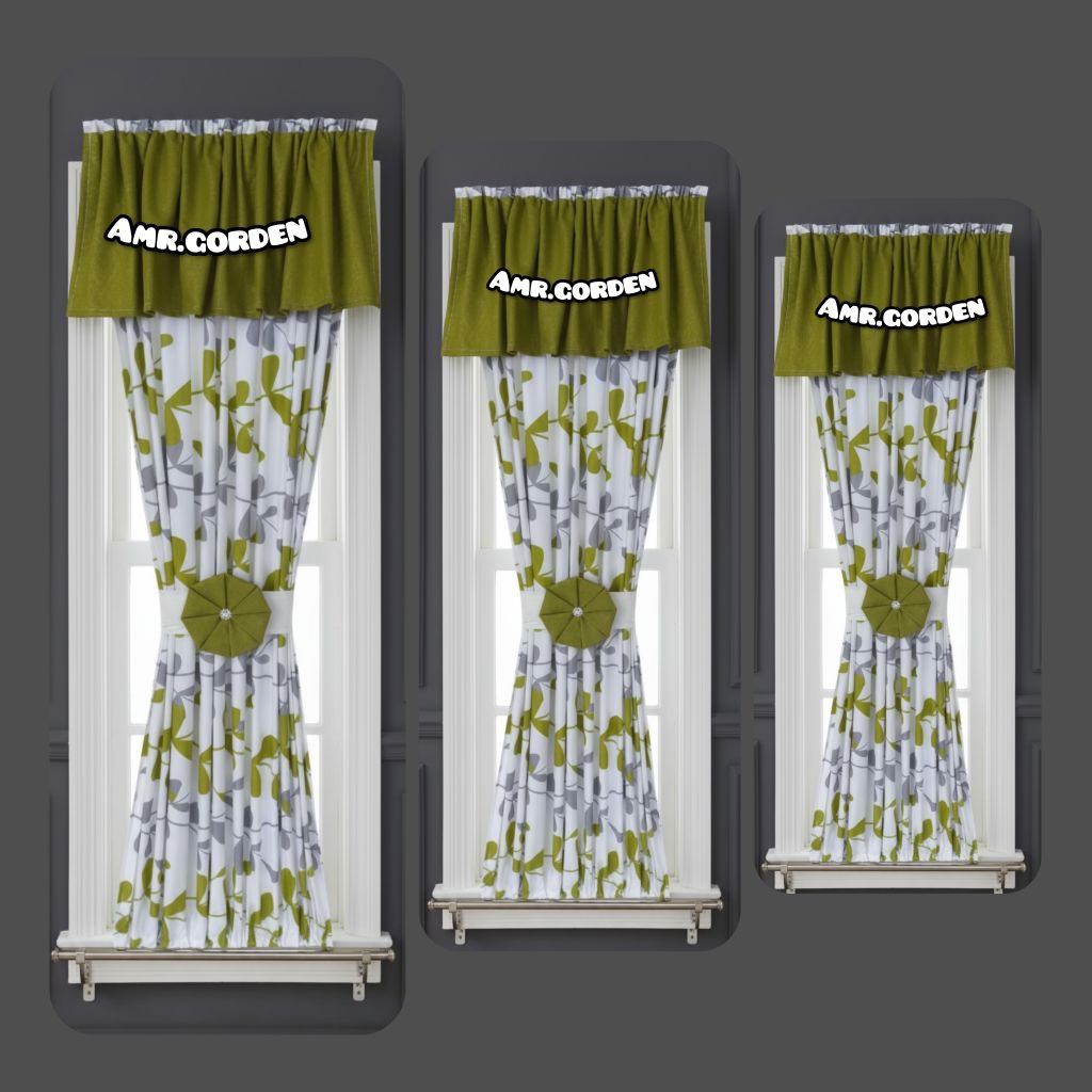 Gorden Kupu Kupu Minimalis Montero Poni Polos