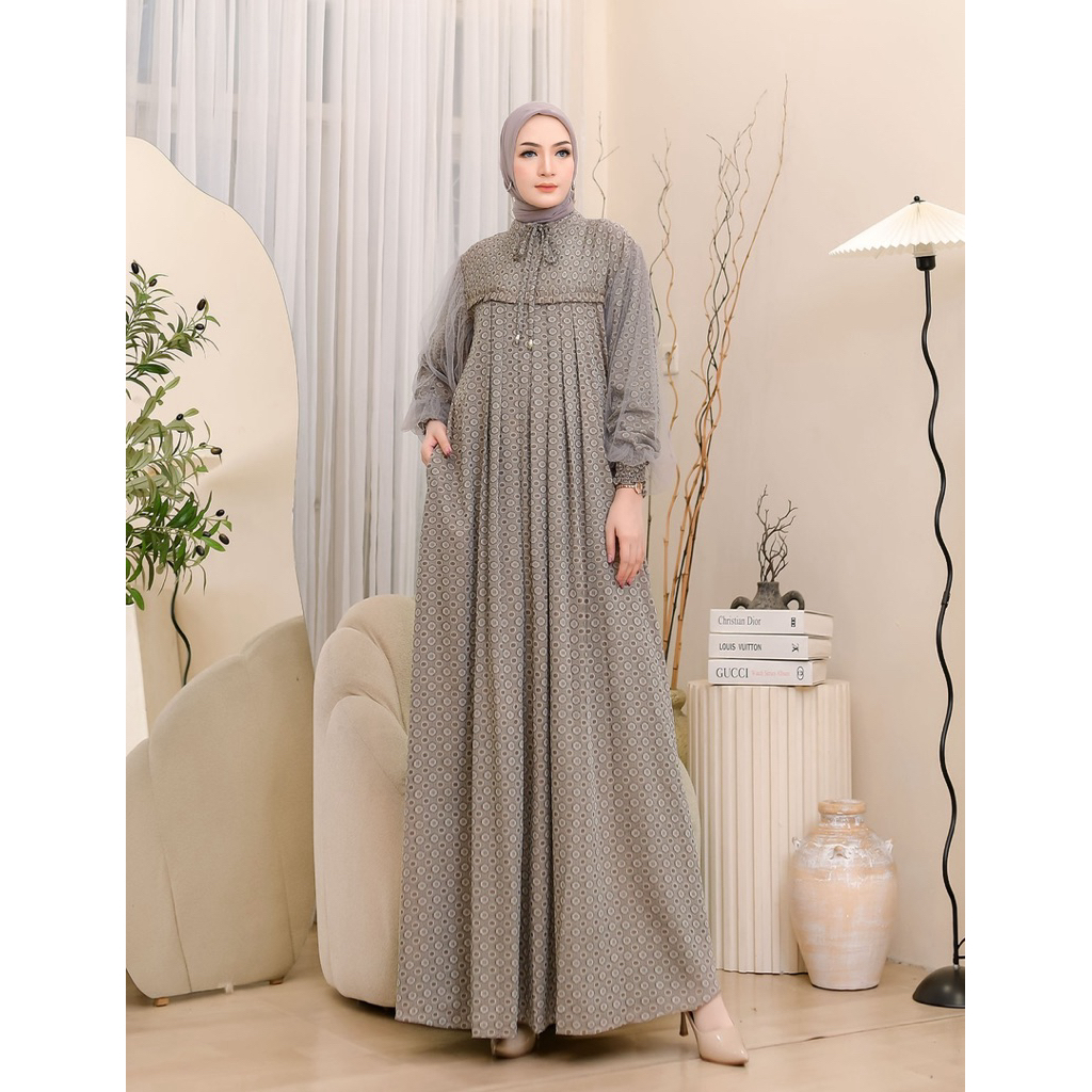 Baju Gamis Hanan Wanita Over Size