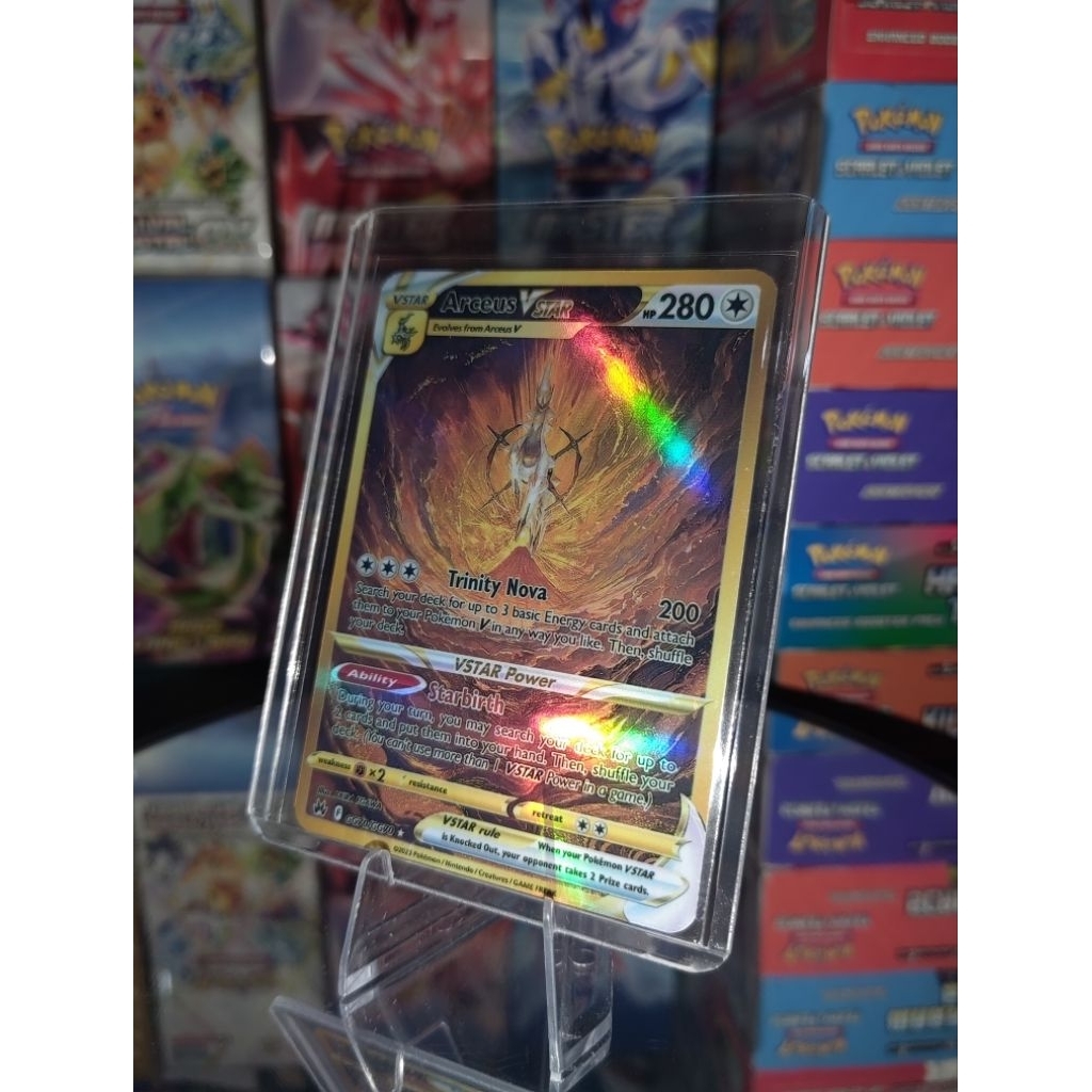 Custom Kartu Pokemon Arceus Vstar