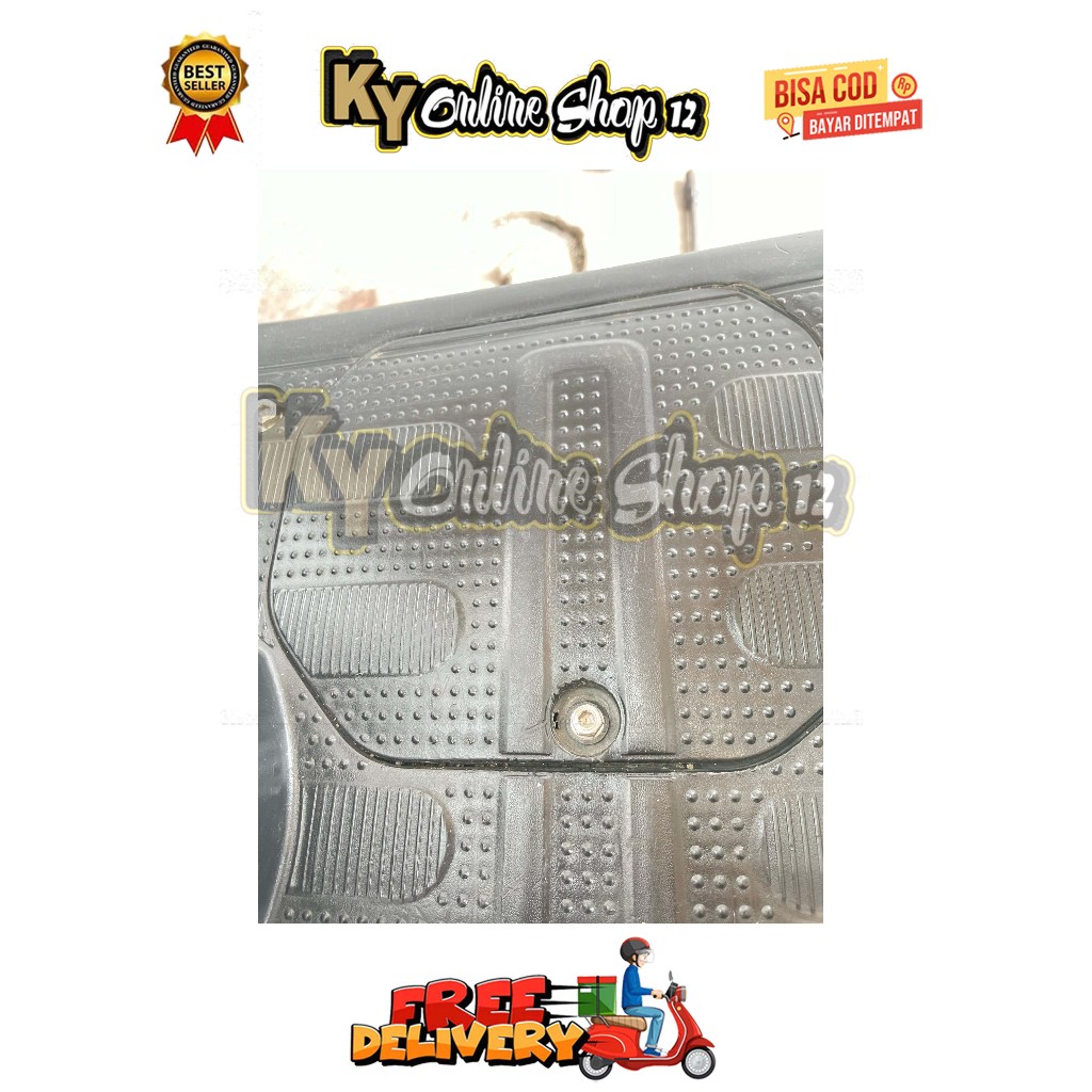 BAUT TUTUP AKI BAWAH ( 1 BAUT ) MODEL SLASH BEAT SCOOPY KARBU FI ESP SPACY VARIO 110 TECHNO CW TAHUN