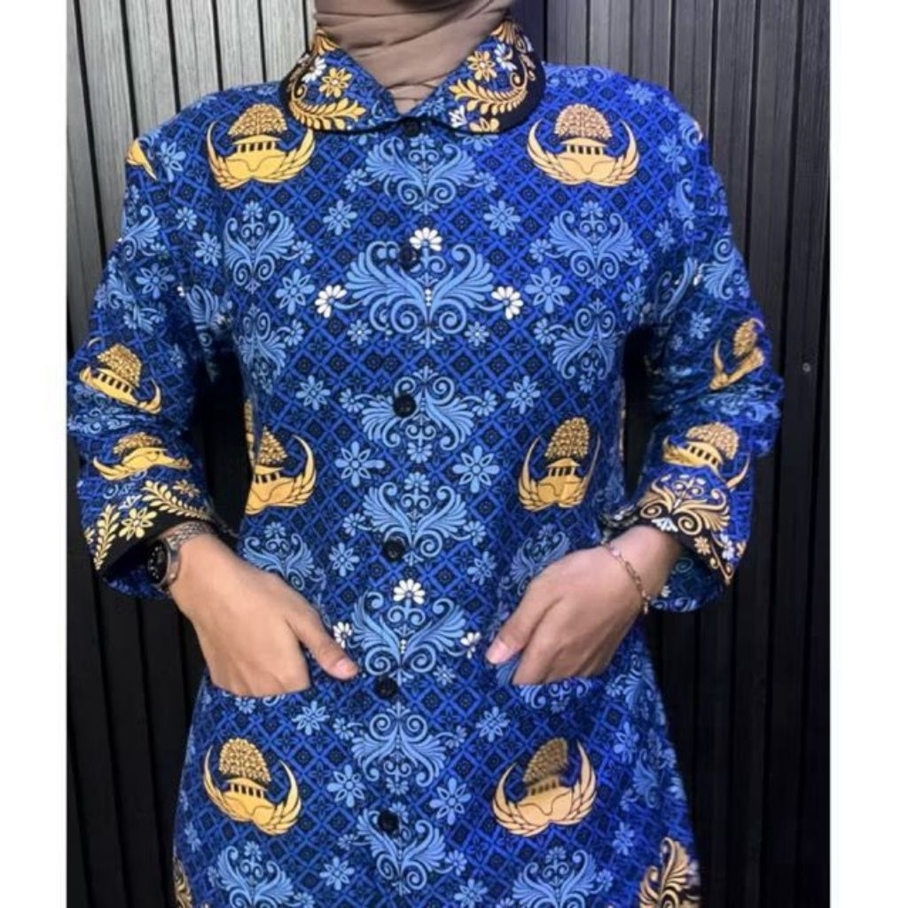 BAJU SERAGAM KORPRI terbaru 2025 | baju pns | korpri biru | seragam guru