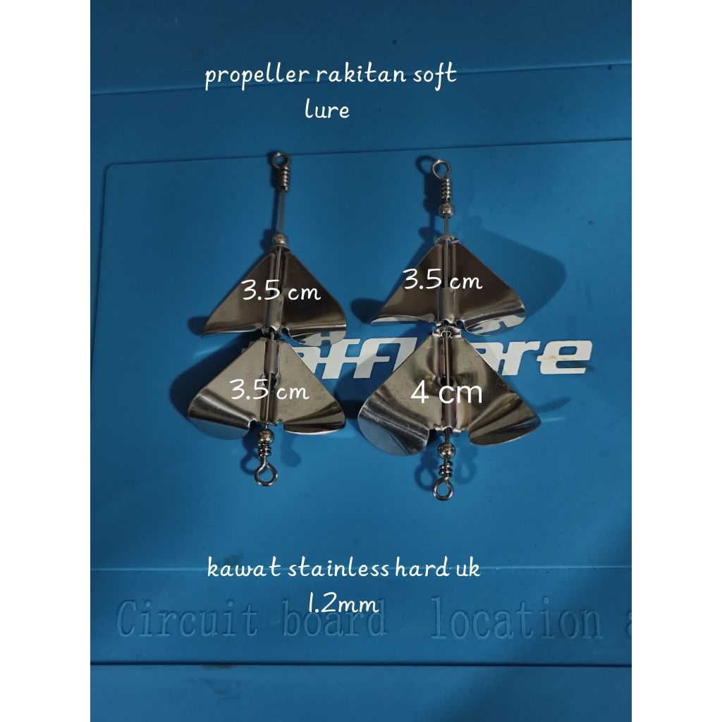 propeller rakitan soft lure