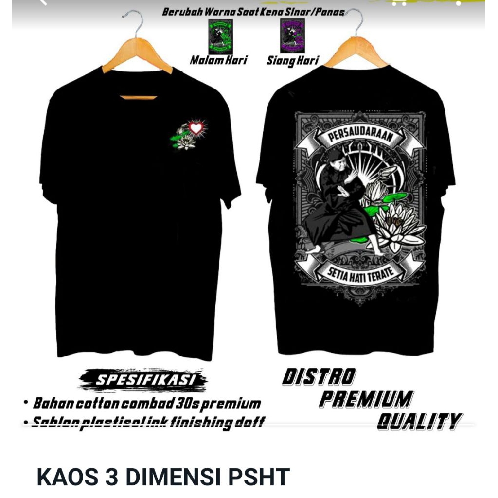 kaos psht 3D