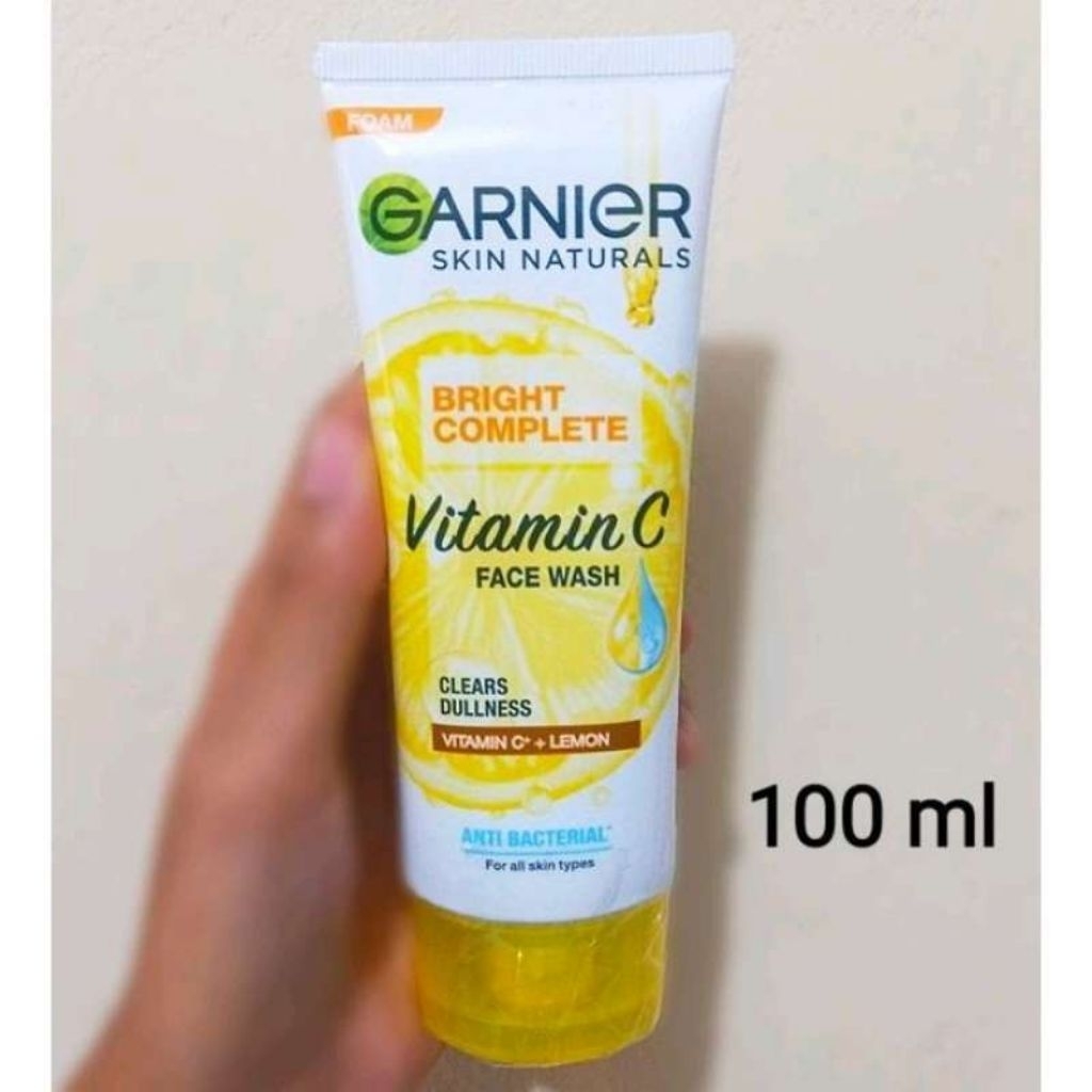 Facial Wash Garnier Vitamin C | Garnier Sakura | Garnier Serum Facial Wash | Promo Garnier