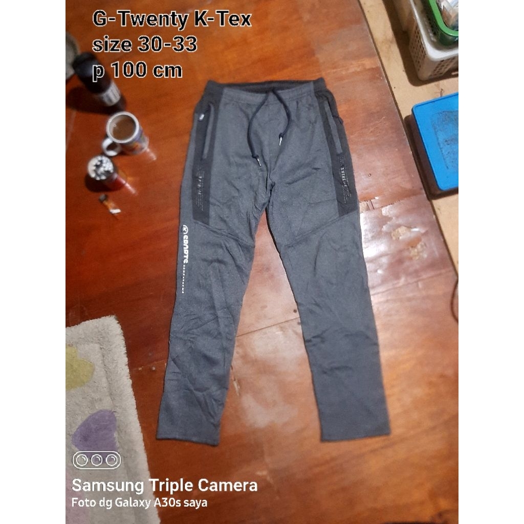 celana sport / track pants by G-twenty K-tex
