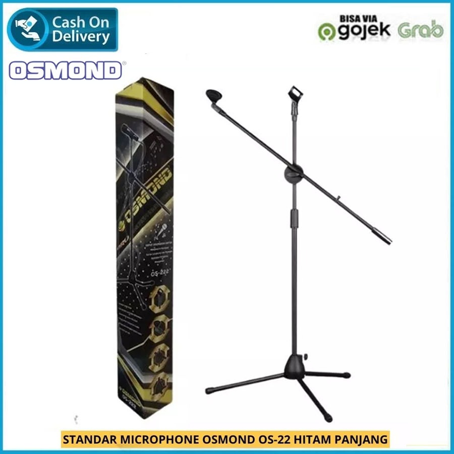 OSMOND Stand MIC Cagak Mic OS-222 Double mic holder