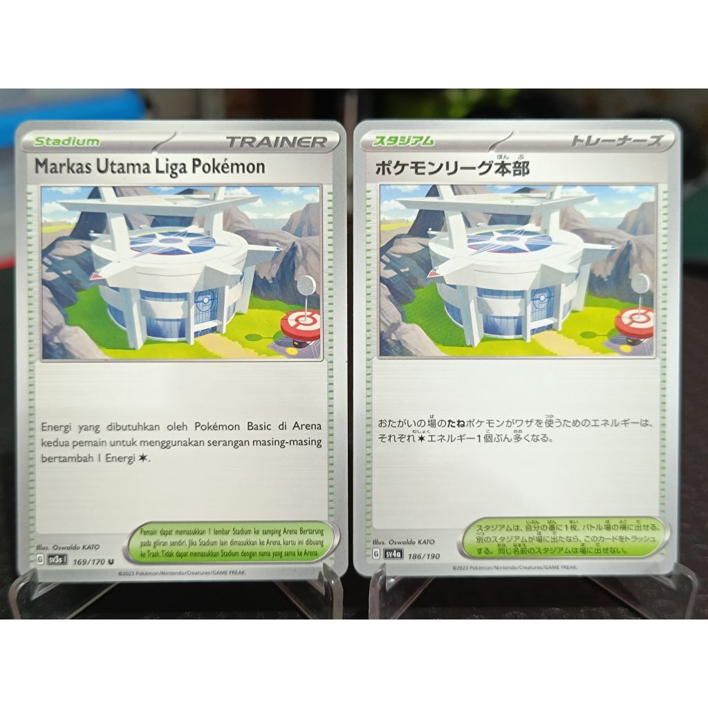 kartu pokemon TCG ori markas utama liga pokemon Indonesia jepang