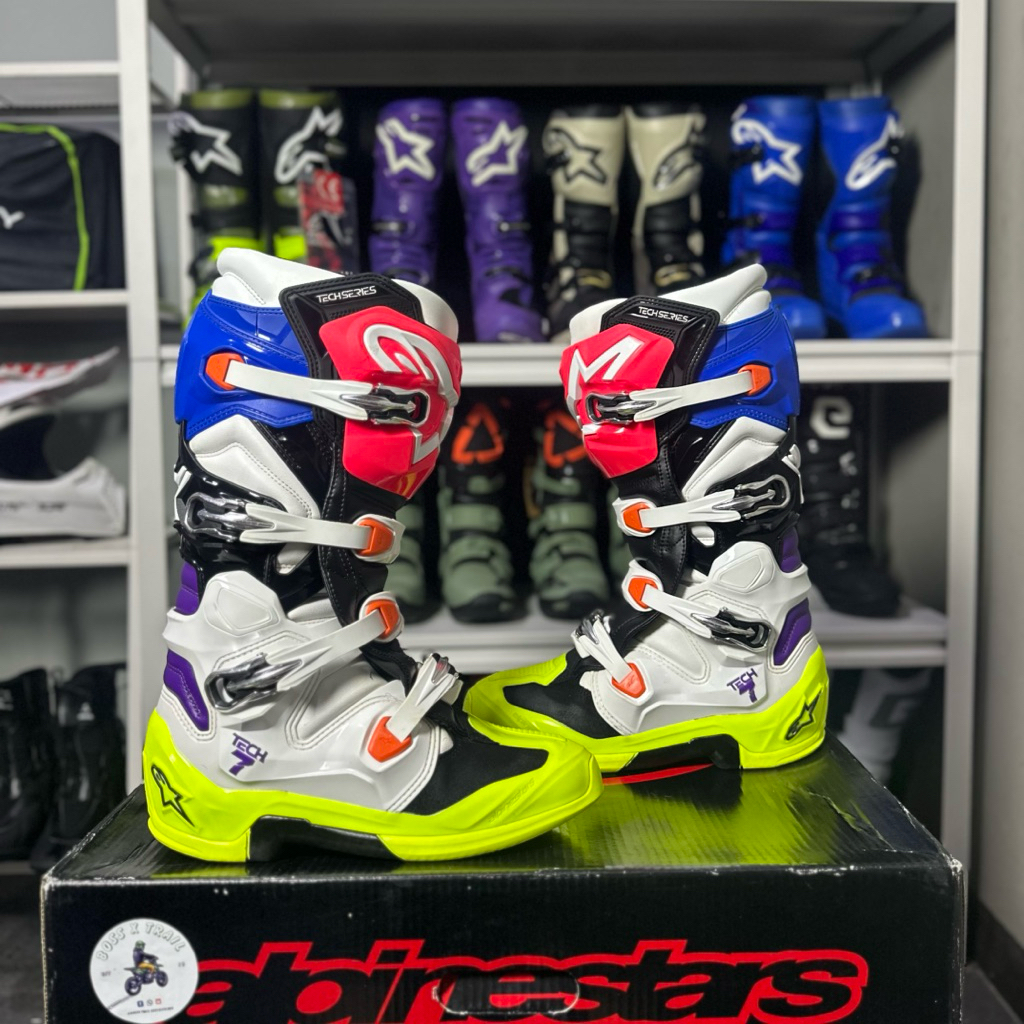 Alpinestars tech 7 2025 sepatu trail MX/Enduro Second like new