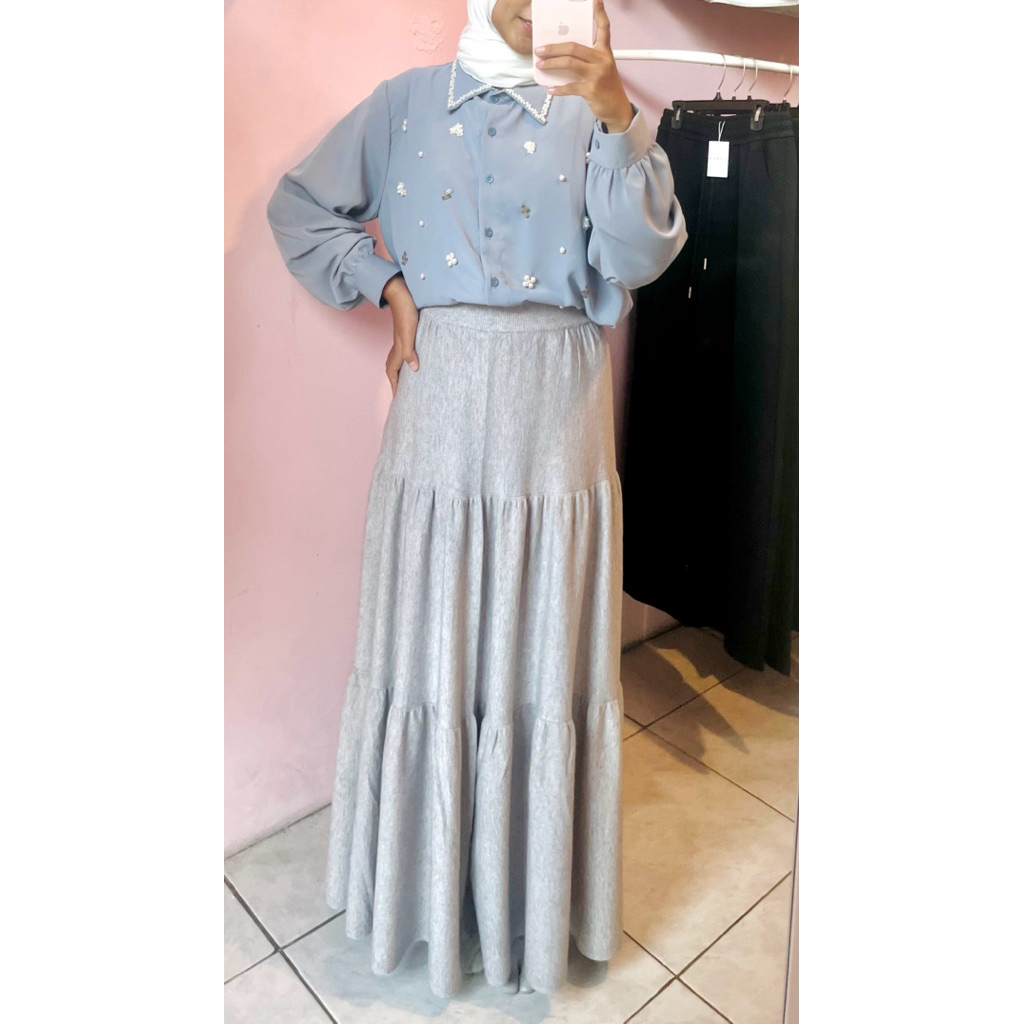 Rok basic wanita rok remaja kekinian